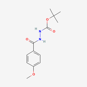 N'-[(tert-butoxy)carbonyl]-4-methoxybenzohydrazide