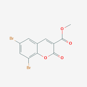 methyl 6,8-dibromo-2-oxo-2H-chromene-3-carboxylate