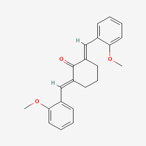 (2E,6E)-2,6-bis(2-methoxybenzylidene)cyclohexanone