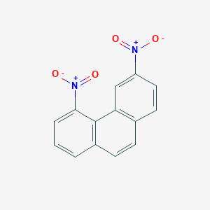 molecular formula C14H8N2O4 B116321 3,5-Dinitrophenanthrene CAS No. 159092-72-5