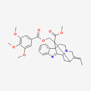 molecular formula C31H34N2O7 B1163221 Alstolenine CAS No. 85769-33-1