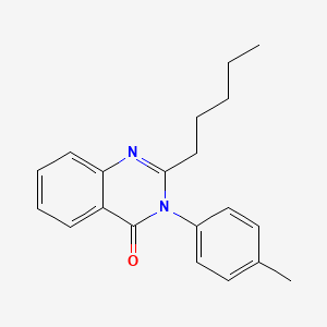 3-(4-methylphenyl)-2-pentylquinazolin-4(3H)-one