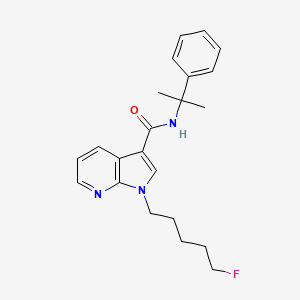 molecular formula C22H26FN3O B1163278 5F-Cumyl-P7aica 