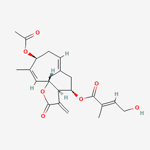 molecular formula C22H28O7 B1163283 Chromolaenide CAS No. 66148-25-2