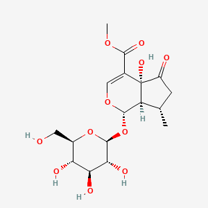 molecular formula C17H24O11 B1163306 Hastatoside CAS No. 50816-24-5