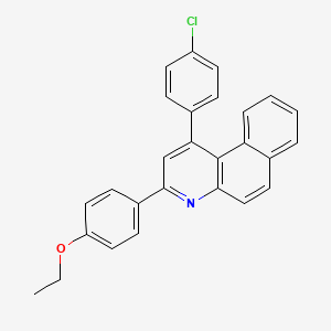 1-(4-Chlorophenyl)-3-(4-ethoxyphenyl)benzo[f]quinoline