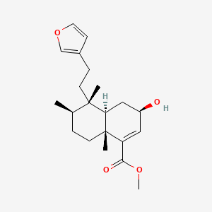 molecular formula C21H30O4 B1163384 Methyl 2alpha-hydroxyhardwickiate CAS No. 50428-93-8
