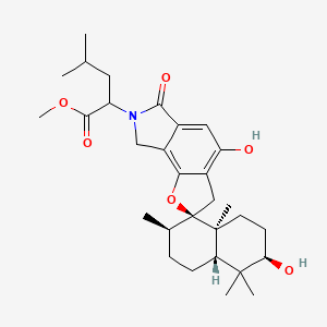 molecular formula C30H43NO6 B1163456 Stachartin D CAS No. 1978388-57-6