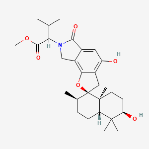 molecular formula C29H41NO6 B1163457 Stachartin C CAS No. 1978388-56-5