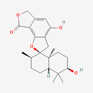 molecular formula C23H30O5 B1163458 Stachartin B CAS No. 1978388-55-4