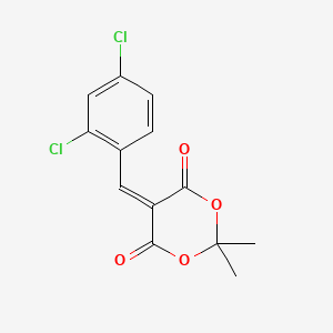 2,2-Dimethyl-5-(2,4-dichlorobenzylidene)-1,3-dioxane-4,6-dione