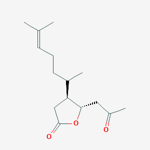 3,4-Seco-3-oxobisabol-10-ene-4,1-olide