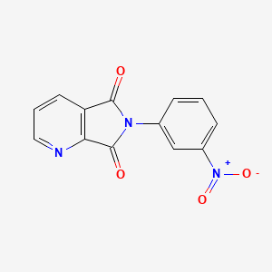 6-(3-nitrophenyl)-5H-pyrrolo[3,4-b]pyridine-5,7(6H)-dione