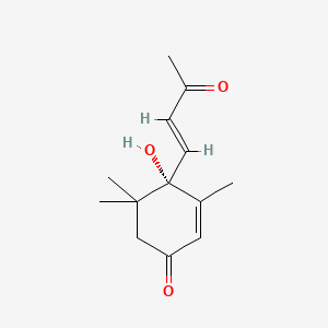 molecular formula C13H18O3 B1163490 Dehydrovomifoliol CAS No. 39763-33-2