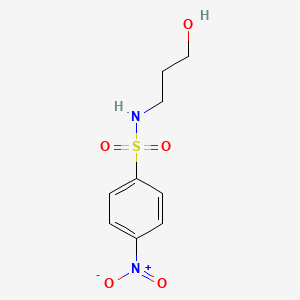 N-(3-hydroxypropyl)-4-nitrobenzenesulfonamide