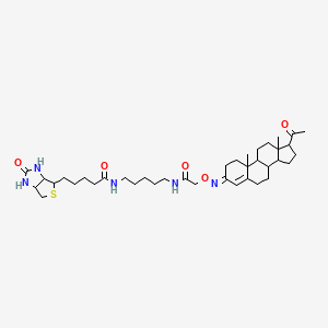molecular formula C38H59N5O5S B1163568 Progesterone 3-biotin 