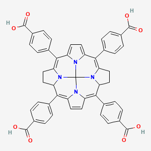 molecular formula C48H28MnN4O8 · Cl B1163572 Mn(III)tetrakis(4-benzoicacid)porphyrinchloride 