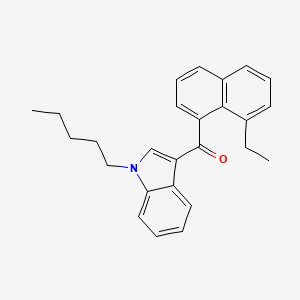 molecular formula C26H27NO B1163599 JWH 210 8-ethylnaphthyl isomer 