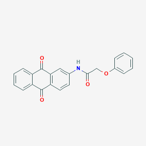 N-(9,10-dioxo-9,10-dihydroanthracen-2-yl)-2-phenoxyacetamide