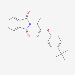 4-tert-butylphenyl 2-(1,3-dioxo-1,3-dihydro-2H-isoindol-2-yl)propanoate