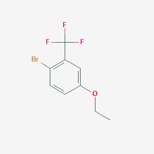 B116366 1-Bromo-4-ethoxy-2-(trifluoromethyl)benzene CAS No. 156605-95-7