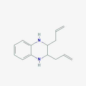 2,3-Diallyl-1,2,3,4-tetrahydro-quinoxaline