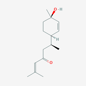 molecular formula C15H24O2 B1163741 3-羟基双沙波拉-1,10-二烯-9-酮 CAS No. 129673-86-5
