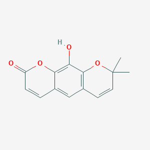 molecular formula C14H12O4 B1163743 Demethylluvangetin CAS No. 64652-10-4