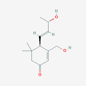 molecular formula C13H20O3 B1163746 Glochidionionol C 