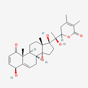 molecular formula C28H38O7 B1163748 Physapruin A CAS No. 155178-03-3