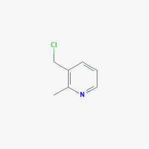 molecular formula C7H8ClN B116377 3-(氯甲基)-2-甲基吡啶 CAS No. 120277-68-1