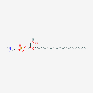 molecular formula C₂₆H₅₄NO₇P B116379 2-十八烷酰基-sn-甘油-3-磷酸胆碱 CAS No. 4421-58-3