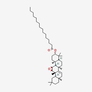 11alpha,12alpha-Oxidotaraxerol palmitate