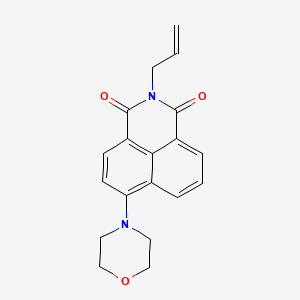 2-Allyl-6-(4-morpholinyl)-1H-benzo[de]isoquinoline-1,3(2H)-dione