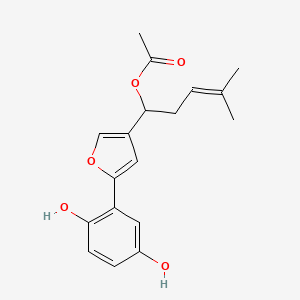 molecular formula C18H20O5 B1163873 Shikonofuran A CAS No. 85022-66-8