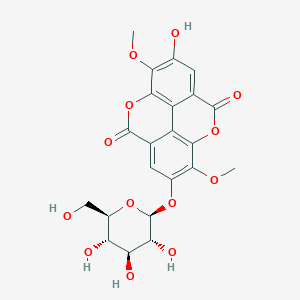 molecular formula C22H20O13 B1163876 3,3'-Di-O-Methylellagic Acid 4'-Glucoside CAS No. 51803-68-0