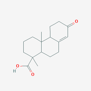 molecular formula C17H24O3 B1163885 1,4a-二甲基-7-氧代-3,4,4b,5,6,9,10,10a-八氢-2H-菲-1-羧酸 CAS No. 63976-69-2