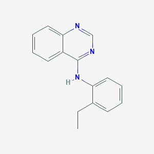 molecular formula C16H15N3 B11638862 N-(2-ethylphenyl)quinazolin-4-amine 