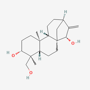 molecular formula C20H32O3 B1163896 ent-16-Kaurene-3beta,15beta,18-triol CAS No. 921211-29-2