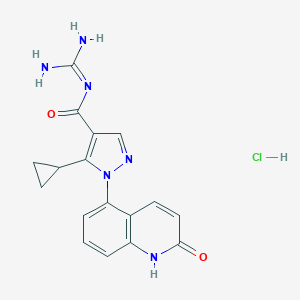 molecular formula C17H17ClN6O2 B116390 2-氧代佐尼波利特盐酸盐 CAS No. 372078-42-7