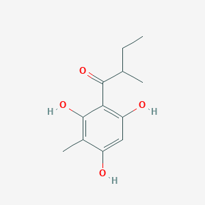 molecular formula C12H16O4 B1163911 2-Methyl-4-(2-methylbutyryl)phloroglucinol CAS No. 124598-11-4