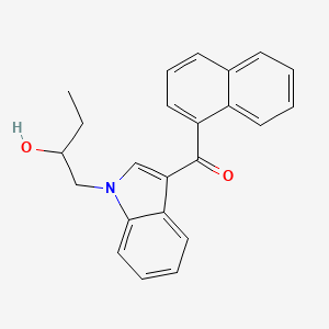 molecular formula C23H21NO2 B1163917 JWH-073 N-(2-hydroxybutyl) metabolite 