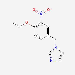 1-(4-Ethoxy-3-nitro-benzyl)-1H-imidazole