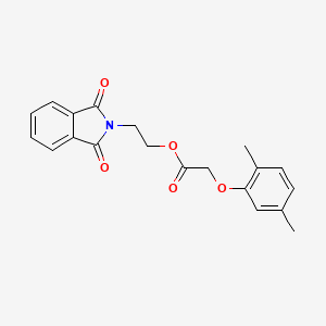 2-(1,3-dioxo-1,3-dihydro-2H-isoindol-2-yl)ethyl (2,5-dimethylphenoxy)acetate