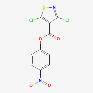 4-Nitrophenyl 3,5-dichloro-1,2-thiazole-4-carboxylate