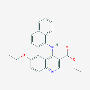 Ethyl 6-ethoxy-4-(naphthalen-1-ylamino)quinoline-3-carboxylate