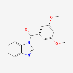 1H-benzimidazol-1-yl(3,5-dimethoxyphenyl)methanone