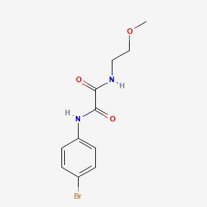 N-(4-Bromo-phenyl)-N'-(2-methoxy-ethyl)-oxalamide