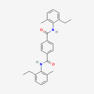 N,N'-bis(2-ethyl-6-methylphenyl)benzene-1,4-dicarboxamide