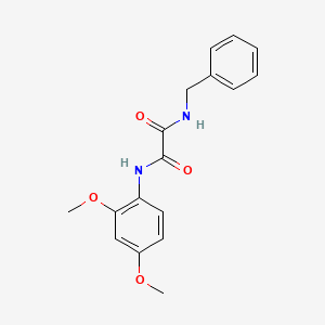 molecular formula C17H18N2O4 B11641110 N-benzyl-N'-(2,4-dimethoxyphenyl)ethanediamide 